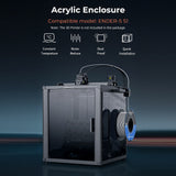 Creality Ender-5 S1 Acrylic Enclosure Box for Constant Temprature/Noise Reduce/Dust Proof and Quick Installation