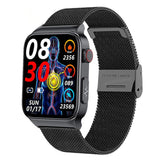 Smart Watch E500 Blood Glucose ECG High End Health Monitoring Blood Pressure Body Temperature Smartwatch Men Fitness Tracker