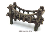 Aquarium Resin Suspension Bridge Round Arch Bridge Sand Table Crafts Micro Landscape Succulent Decoration Landscaping Ornaments