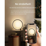LED Table Lamp Bedside Desk Lamp Dimmable Light Round Contact Control Night Light for Bedroom Kids Room