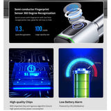 Tuya Bluetooth Smart Electronic Door Lock DIY Cylinder Core Fingerprint APP Keys IC Card Unlock for Home Hotels Security