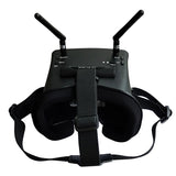 NEW RHD430 4.3 inch 5.8G 800x480 40CH DVD Built-in Battery High-definition Head-mounted FPV Video Glasses For RC Drone