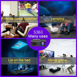 S361 1080P Mini Projector Home Projector Home Theater No Projector Screen Good Than Television Home Theatre System And Smart TV