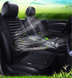 Car blowing air-conditioning cool wind cold air massage cushion summer ice silk cushion refrigeration cooling ventilation