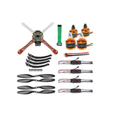 DIY F450 450mm 4-Axle / F550 6-Axle Airframe Frame Kit+30A Brushless ESC 920KV CW CCW Motor 1045 Carbon Fiber CW CCW Propellers