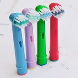 4pcs Replacement Kids Children Tooth Brush Heads For Oral-B Electric Toothbrush Fit Advance Power/Pro Health/Triumph/3D Excel