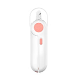 Pet Nail Claw Cutter LED Light Grooming Scissors Cats Nails Clipper Trimmer Pet Nail Clippers Small Dog Claw Nail Supplies Blue