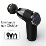 Mini Massage Gun for Therapy and Relaxation Powerful Quiet Cordless Handheld Muscle Massager Gun for Gym Device