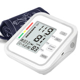 New Digital Automatic Blood Pressure Monitor Upper Arm Automatic Cuff BP Machine & Pulse Rate Monitoring Meter,Large LCD Display