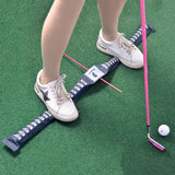 Golf Swing Trainer Balance Step On The Belt Exerciser Golf Training Aid Leg Posture Correction Support Belt For Golf Beginners