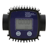 Electronic Digital Flowmeter Turbine Flow Meter Liquid Water Meter Fuel Meter Gas Die-sel Fuel Oil Flowmeter LCD Display