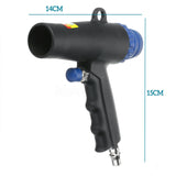 2 In 1 Air Duster Compressor Dual Function Air Vacuum Blow Suction Guns Kit Pneumatic Vacuum Cleaner Tool Professional Vacuums