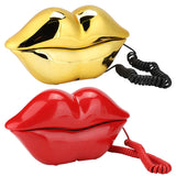 WX-3061 Multi-Functional Cute Lip Shape Telephone Desk Phone Home Decoration Set Telephone