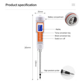 Digital Soil Meter High Precision TDS/EC/Temperature Soil Meter Plant Crop Soil Quality Tester for Agriculture Garden Farm