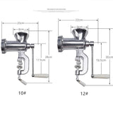 Manual Meat Grinder &amp; Sausage Noodle Dishes Handheld Making Gadgets Mincer Pasta Maker Grinding Machine Home Kitchen Tools