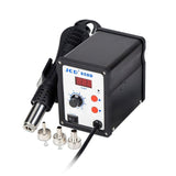 BK-858D SMD Brushless Heat Gun Hot Air Rework Soldering Station+3pcs Nozzles Rework Soldering Station Wire with Clamp 700W