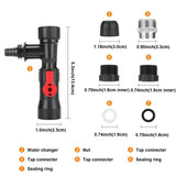 Practical Fish Tank Plastic Water Changer Pump Faucet Type Water Changer Fish Tank Cleaning Plastic