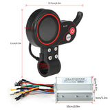 48V Aluminum Alloy Electric Scooter Brushless Motor Controller Intelligent with Instrument Display Cable  For 10 Inch Kugoo M4