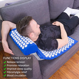 68*42cm Acupuncture Massage Mat Yoga Mat Acupoint Massage Mat Acupuncture Sports Mat Full Body Massage Shiatsu Mat