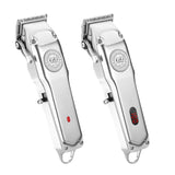 Electric Hair Trimmer Rechargeable All Metal Hair Clipper Men Cordless Hair Trimmer Professional Haircut Beard Shaver Machine