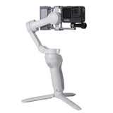 Gimbal Adapter Stabilizer Compatible For Action 3/osmo Mobile 6/om 5/om 4/se/osmo Mobile 3 Gopro11/10/9/8 Action Camera