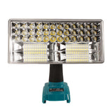2000Mah 14.4-18V  LED Flashlight Spotlight Outdoor Work Lighting For Makita BL1430 BL1830 9 inch Blue
