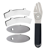Dropship-Bike Disc Brake Correction Wrench Brake Rotor Alignment Truing Tool with Disc Brake Pads Tool for MTB Road Bike