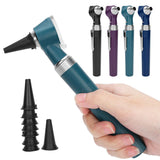 Professional Diagnostic Kit Ear Care Examination Otoscope Eardrum Endoscope Speculum With 8pcs Earmuffs Doctor Electric Otoscope