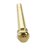 Metal Acoustic Guitar Bridge Pins 12Pcs Brass Guitar Strings Fixed Cone String Pins String Nails