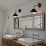 Modern Vintage Loft Metal Double Heads Wall Light Retro Brass Wall Lamp Country Style E27 Edison Sconce Lamp Fixtures 110V/220V
