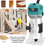 Multifunctional Woodworking Electric Trimming Machine Electromechanical Wood Milling Engraving Slotting Machine Wood Router