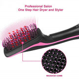 One Step Hair Dryer and Volumizer Anti-Scald Hair Brush Blow Dryer Hot Air Brush Hair Straightener Professional Hair Dryer Brush