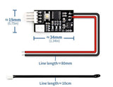 DC 12V PWM Temperature Controller Fan Controller VHM-802 4-Wire Temperature Fan Speed Controller Governor for PC Fan Alarm
