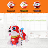 IR RC Smart Dog Sing Dance Walking Robot Dog soft light Electronic Pet Educational Kids Toy good partner play together