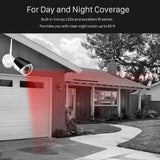HD 1080P 720P Wifi IP Camera with 12V Power Audio Wireless Wired IR P2P Security Alarm CCTV Outdoor Camera IP iCSee