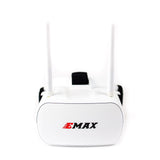 Emax Tinyhawk 5.8G 48CH FPV Goggles 4.3 Inches 480*320 Video Headset With Dual Antennas 4.2V 1800mAh Battery For RC Drone