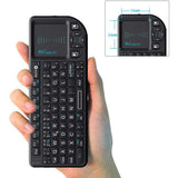 Original Rii X1 Mini 2.4GHz Wireless Keyboard FR/RU/ES/US Air Mouse with TouchPad for Android TV Box/Mini PC/Laptop