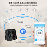 USB Power Supplys Tuya WiFi Intelligent Temperature Humidity Infrared Controller Home  Air Conditioner Thermostat LCD Screen