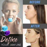 Jaw Training Device Fitness Ball Facial Muscle Chewing Device Face And Neck Food-grade Silicone Shaping Exerciser