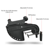 Electric Outboard Motor Bracket Hinge Kit Fits for 1 1/8''(2.8cm)Shaft Diameter 28lb 36lb 46lb 50lb For Electric Outboard Motors