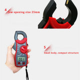 New 1Pcs MT87 Clamp Meters LCD Digital Multimeter Measurement AC/DC Voltage Tester Current Resistance High Quanlity Clamp Meters