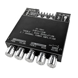 2X50W+100W Bluetooth 5.0 TPA3116D2 Power Subwoofer Amplifier Board 2.1 Channel Class TPA3116 Audio Stereo Equalizer Amp