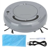 Smart Robot Vacuum Cleaner Powerful Suction Floor Sweeping Machine Dry Wet Mopping Sweeper Robot USB Rechargeable