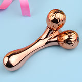 Face Lift Massage Roller Natural Pink Crystal Jade Roller Face Eye Relaxing Massage Anti-wrinkle Beauty Instrument