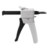 Manual Caulking Gun Dispenser 50ml 2 Component AB Epoxy Sealant Glue Gun Applicator Glue Adhensive Squeeze Mixed 1:1 2:1