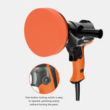 700W / 980W Car Polisher Machine Electric Grinding Machine Automotive Polisher Adjustable Speed Sanding Waxing Grinding Tools