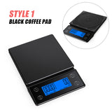 3kg/0.1g 5kg/0.1g Coffee Scale With Timer USB Charging Kitchen Scales LCD Digital Electronic Scale Baking Cooking Weighing Tools