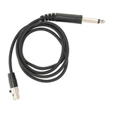 3 Pin Mini XLR Female to 6.35mm Male Cable 3.3ft XLR to 1/4in Microphone Cord for Live Sound Card Microphone