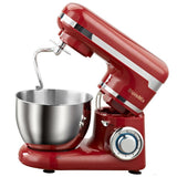 1200W 4L Stainless Stainless Steel Bowl 6-speed Kitchen Food Stand Mixer Cream Egg Whisk Whip Dough Kneading Mixer Blender