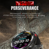 Smart Watch C22 BT Call Men Outdoor Sports Bracelet Fitness Tracker 1.6inch 4G ROM 400mAh Health Monitor Smartwatch